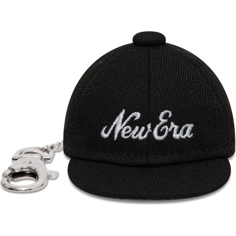 chaveiro-preto-mini-cap-chain-da-new-era chaveiro-preto-mini-cap-chain-da-new-era