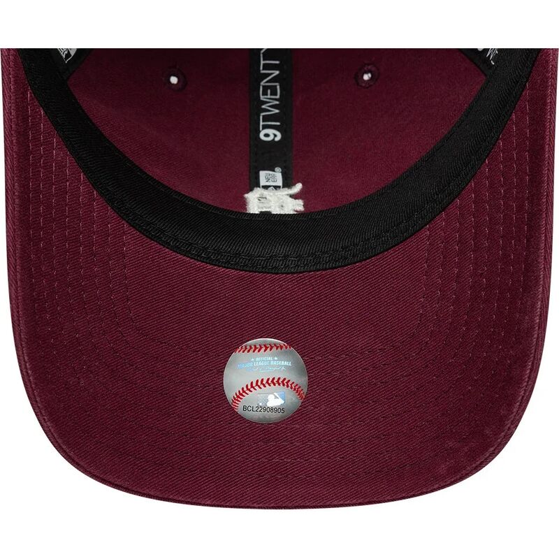 bone-curvo-grena-ajustavel-9twenty-mini-logo-da-detroit-tigers-mlb-da-new-era
