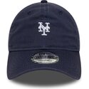 bone-curvo-azul-marinho-ajustavel-9twenty-washed-mini-logo-da-new-york-mets-mlb-da-new-era