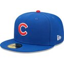 bone-plano-azul-justo-59fifty-ac-perf-da-chicago-cubs-mlb-da-new-era