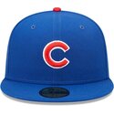 bone-plano-azul-justo-59fifty-ac-perf-da-chicago-cubs-mlb-da-new-era