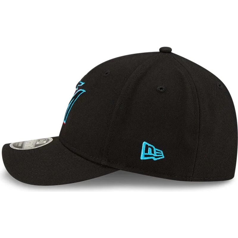 bone-curvo-preto-snapback-9forty-m-crown-player-replica-da-miami-marlins-mlb-da-new-era