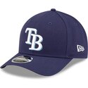bone-curvo-azul-marinho-snapback-9forty-m-crown-player-replica-da-tampa-bay-rays-mlb-da-new-era