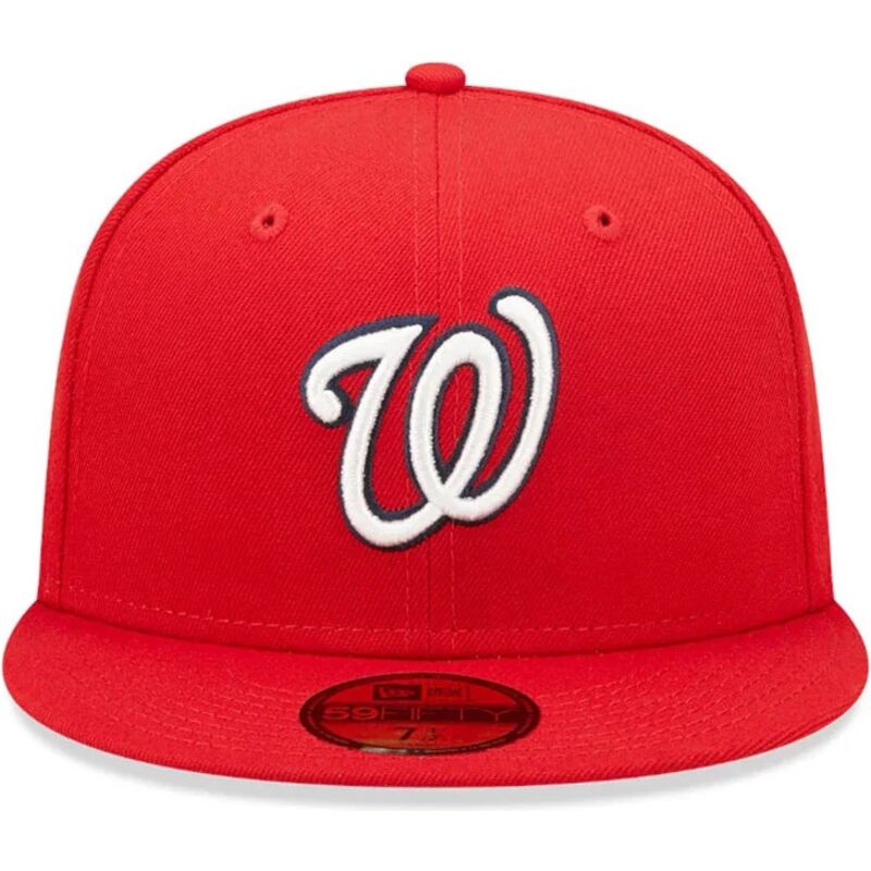 bone-plano-vermelho-justo-59fifty-ac-perf-da-washington-nationals-mlb-da-new-era