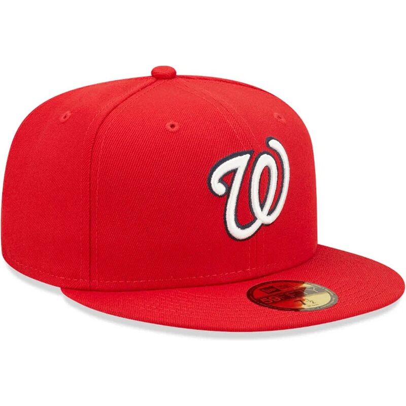 bone-plano-vermelho-justo-59fifty-ac-perf-da-washington-nationals-mlb-da-new-era