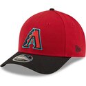 bone-curvo-vermelho-e-preto-snapback-9forty-m-crown-player-replica-da-arizona-diamondbacks-mlb-da-new-era