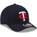 bone-curvo-azul-marinho-snapback-9forty-m-crown-player-replica-da-minnesota-twins-mlb-da-new-era