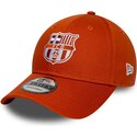 bone-curvo-laranja-ajustavel-9forty-seasonal-da-fc-barcelona-laliga-da-new-era
