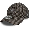 bone-curvo-castanho-ajustavel-9twenty-herringbone-da-fc-barcelona-laliga-da-new-era