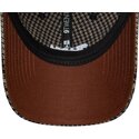bone-curvo-castanho-ajustavel-9twenty-herringbone-da-fc-barcelona-laliga-da-new-era