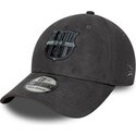 bone-curvo-cinza-justo-39thirty-faux-suede-da-fc-barcelona-laliga-da-new-era