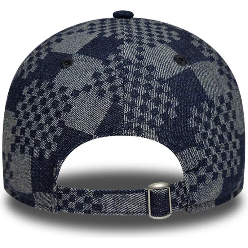 bone-curvo-azul-marinho-ajustavel-9twenty-patterned-denim-da-red-bull-racing-formula-1-da-new-era