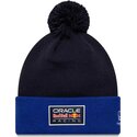 gorro-com-pompom-azul-marinho-essentials-bobble-da-red-bull-racing-formula-1-da-new-era