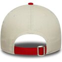 bone-curvo-bege-e-vermelho-ajustavel-para-crianca-9forty-contrast-da-manchester-united-football-club-premier-league-da-new-era