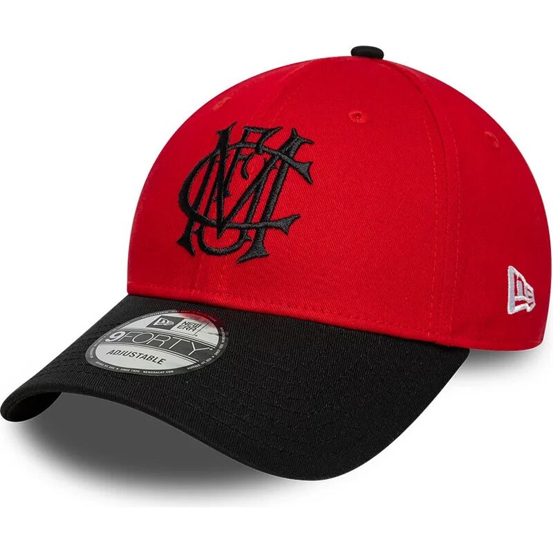 bone-curvo-vermelho-e-preto-ajustavel-9forty-contrast-da-manchester-united-football-club-premier-league-da-new-era