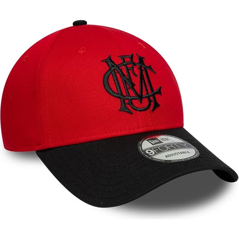 bone-curvo-vermelho-e-preto-ajustavel-9forty-contrast-da-manchester-united-football-club-premier-league-da-new-era