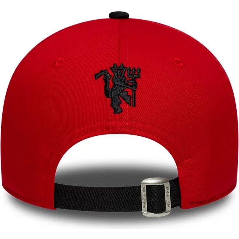 bone-curvo-vermelho-e-preto-ajustavel-9forty-contrast-da-manchester-united-football-club-premier-league-da-new-era