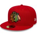 bone-plano-vermelho-justo-59fifty-basic-da-chicago-blackhawks-nhl-da-new-era