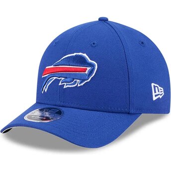 Boné curvo azul snapback 9FORTY M-Crown Team da Buffalo Bills NFL da New Era