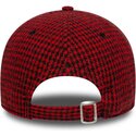 bone-curvo-vermelho-ajustavel-9forty-houndstooth-da-ac-milan-serie-a-da-new-era
