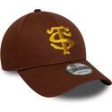 bone-curvo-castanho-snapback-9forty-seasonal-da-stade-toulousain-top-14-da-new-era