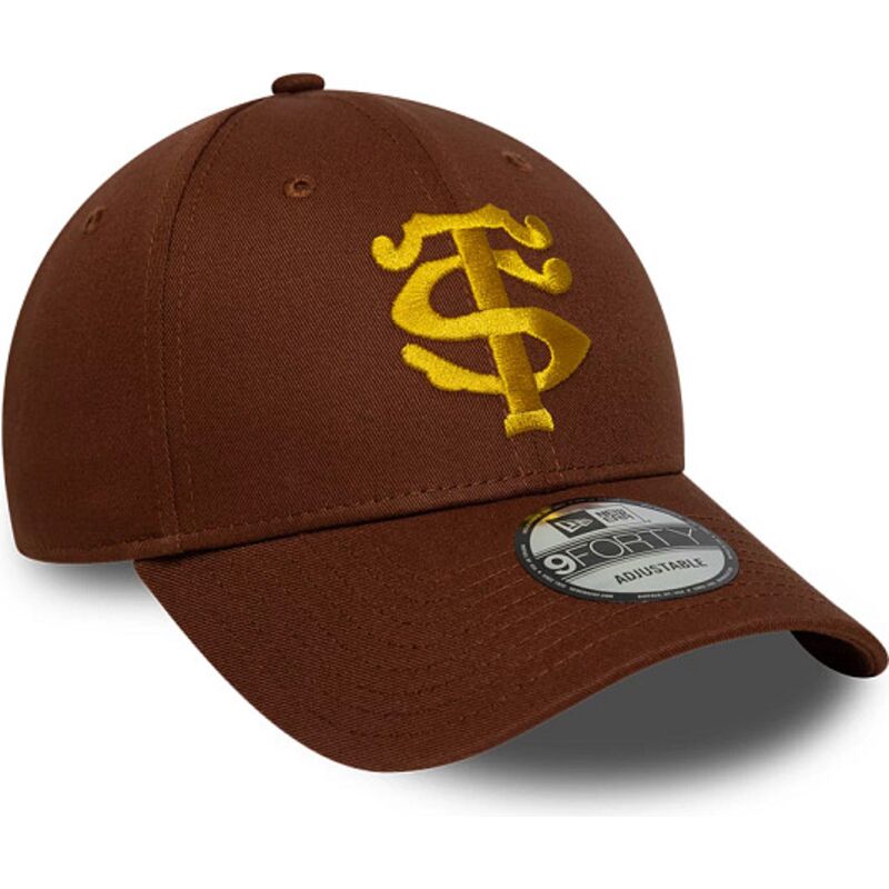 bone-curvo-castanho-snapback-9forty-seasonal-da-stade-toulousain-top-14-da-new-era bone-curvo-castanho-snapback-9forty-seasonal-da-stade-toulousain-top-14-da-new-era