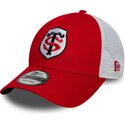 bone-trucker-vermelho-e-branco-ajustavel-9forty-league-da-stade-toulousain-top-14-da-new-era