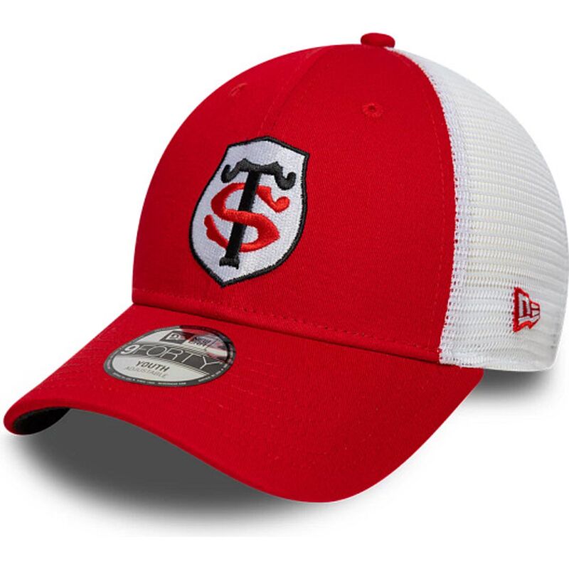 bone-trucker-vermelho-e-branco-ajustavel-para-crianca-9forty-league-da-stade-toulousain-top-14-da-new-era