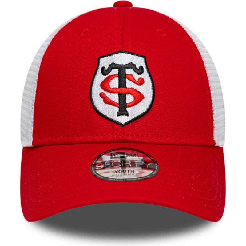 bone-trucker-vermelho-e-branco-ajustavel-para-crianca-9forty-league-da-stade-toulousain-top-14-da-new-era