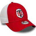 bone-trucker-vermelho-e-branco-ajustavel-para-crianca-9forty-league-da-stade-toulousain-top-14-da-new-era