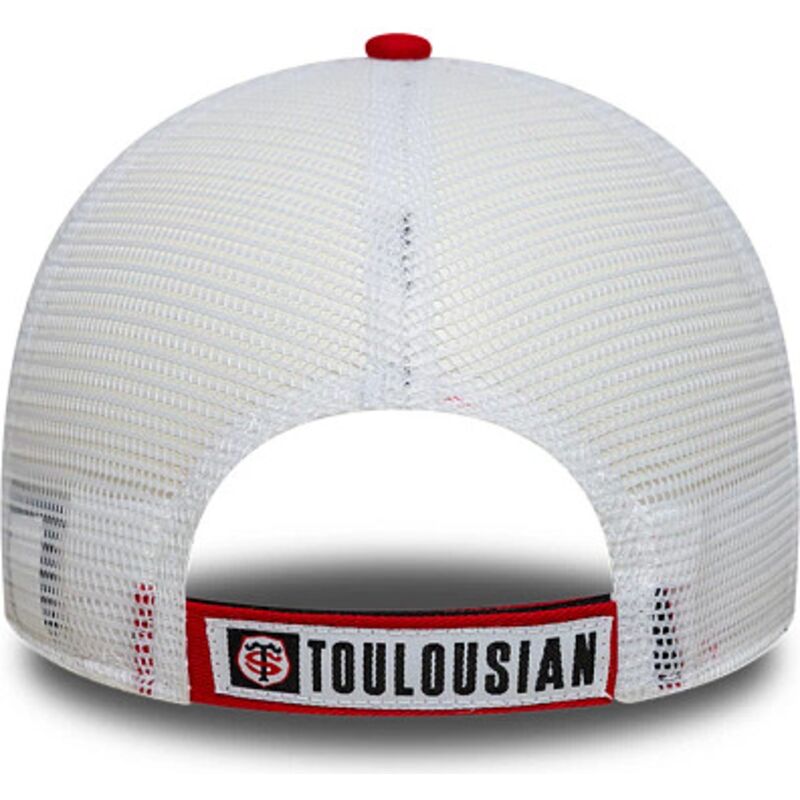 bone-trucker-vermelho-e-branco-ajustavel-para-crianca-9forty-league-da-stade-toulousain-top-14-da-new-era