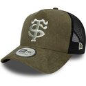 bone-trucker-verde-e-preto-e-frame-faux-suede-da-stade-toulousain-top-14-da-new-era
