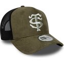 bone-trucker-verde-e-preto-e-frame-faux-suede-da-stade-toulousain-top-14-da-new-era