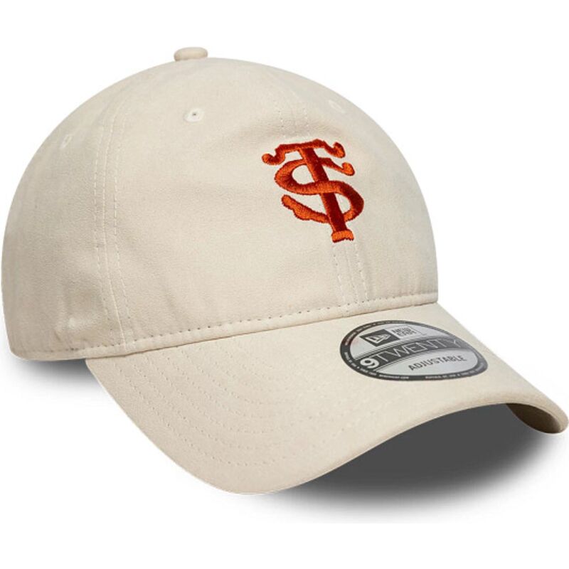 bone-curvo-bege-ajustavel-com-logo-vermelho-9twenty-faux-suede-da-stade-toulousain-top-14-da-new-era bone-curvo-bege-ajustavel-com-logo-vermelho-9twenty-faux-suede-da-stade-toulousain-top-14-da-new-era