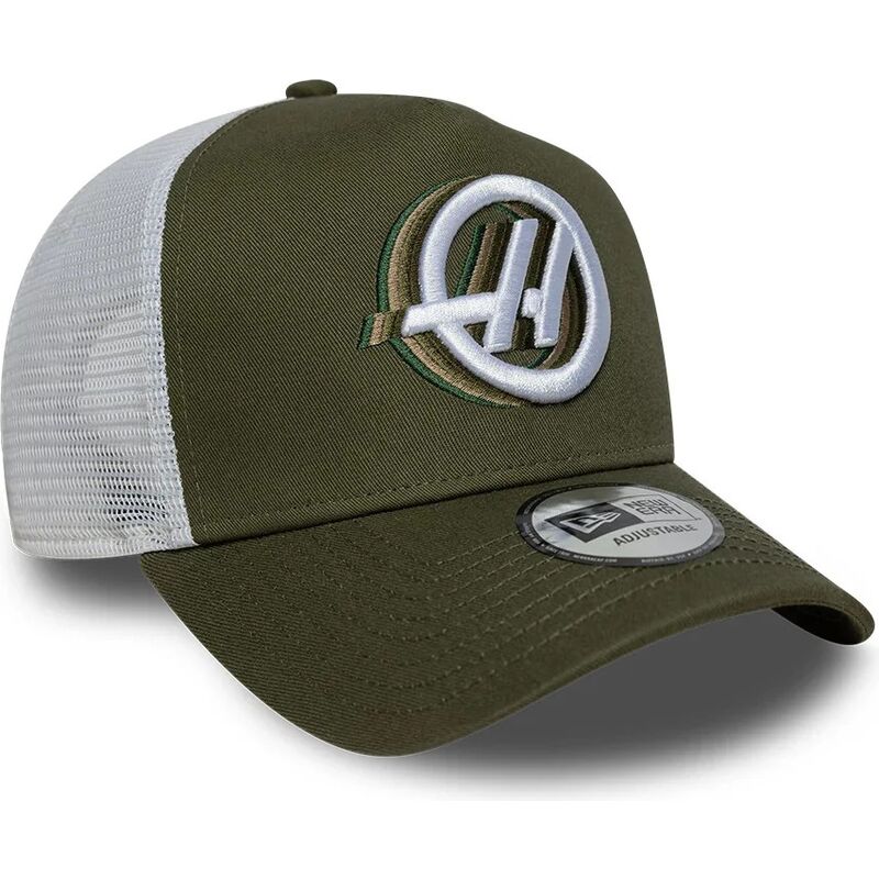 bone-trucker-verde-e-branco-a-frame-seasonal-da-haas-f1-team-formula-1-da-new-era bone-trucker-verde-e-branco-a-frame-seasonal-da-haas-f1-team-formula-1-da-new-era