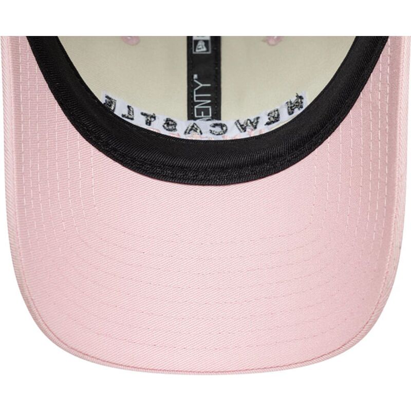 bone-curvo-bege-e-rosa-ajustavel-para-mulheres-9twenty-da-newcastle-united-football-club-premier-league-da-new-era