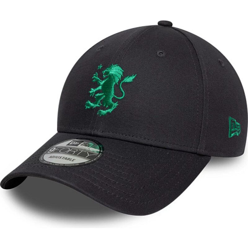 bone-curvo-cinza-ajustavel-com-logo-verde-9forty-seasonal-da-aston-villa-football-club-premier-league-da-new-era