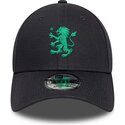 bone-curvo-cinza-ajustavel-com-logo-verde-9forty-seasonal-da-aston-villa-football-club-premier-league-da-new-era