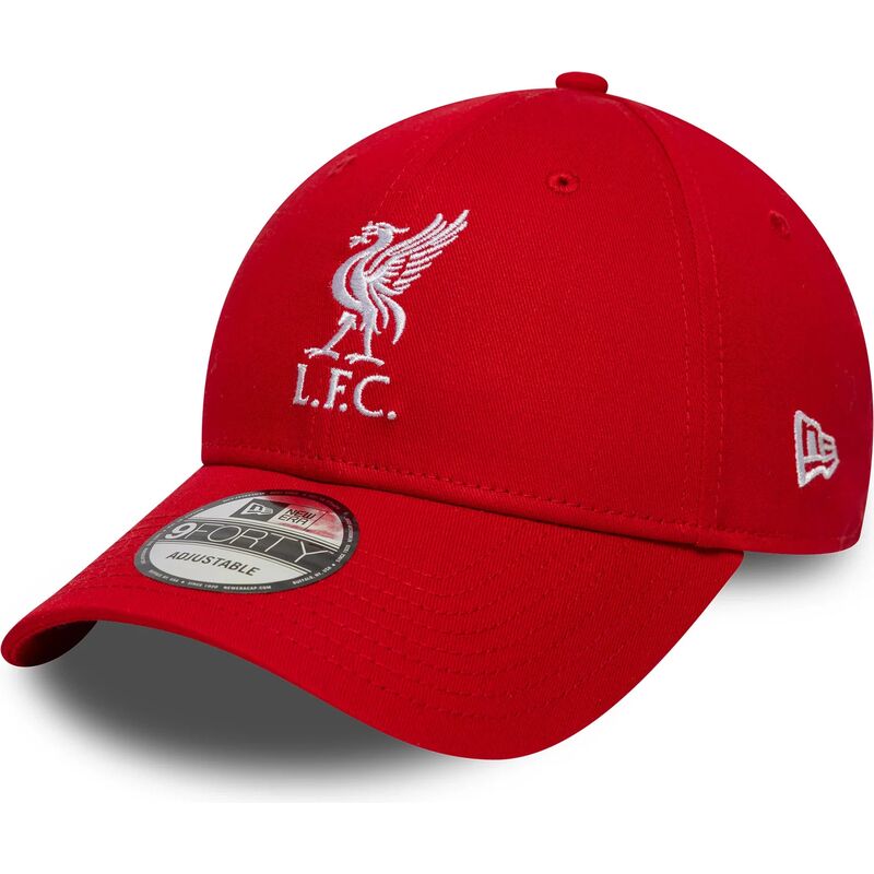 bone-curvo-vermelho-ajustavel-9forty-core-da-liverpool-football-club-premier-league-da-new-era bone-curvo-vermelho-ajustavel-9forty-core-da-liverpool-football-club-premier-league-da-new-era
