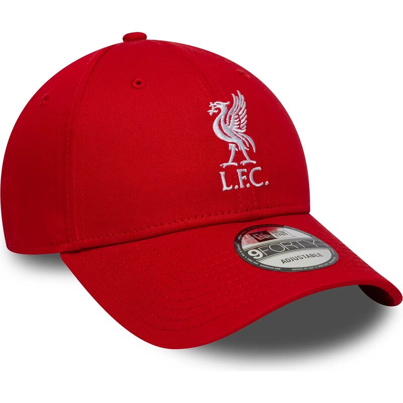 bone-curvo-vermelho-ajustavel-9forty-core-da-liverpool-football-club-premier-league-da-new-era bone-curvo-vermelho-ajustavel-9forty-core-da-liverpool-football-club-premier-league-da-new-era