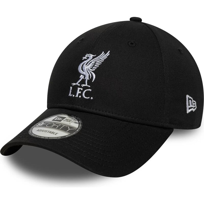 bone-curvo-preto-ajustavel-9forty-core-da-liverpool-football-club-premier-league-da-new-era bone-curvo-preto-ajustavel-9forty-core-da-liverpool-football-club-premier-league-da-new-era