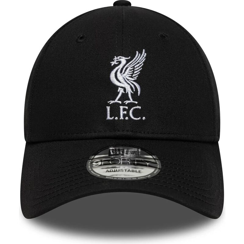bone-curvo-preto-ajustavel-9forty-core-da-liverpool-football-club-premier-league-da-new-era bone-curvo-preto-ajustavel-9forty-core-da-liverpool-football-club-premier-league-da-new-era