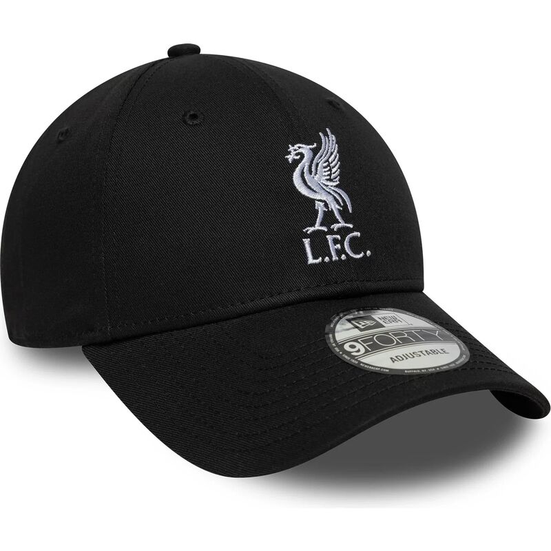 bone-curvo-preto-ajustavel-9forty-core-da-liverpool-football-club-premier-league-da-new-era bone-curvo-preto-ajustavel-9forty-core-da-liverpool-football-club-premier-league-da-new-era
