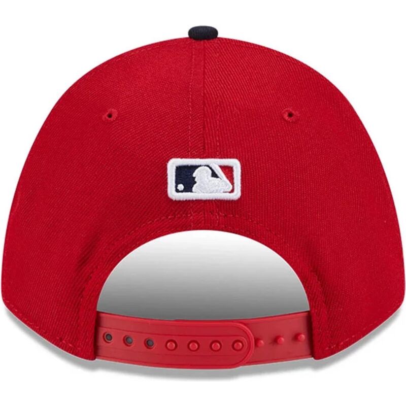 bone-curvo-vermelho-e-azul-marinho-snapback-9forty-m-crown-player-replica-da-cleveland-guardians-mlb-da-new-era
