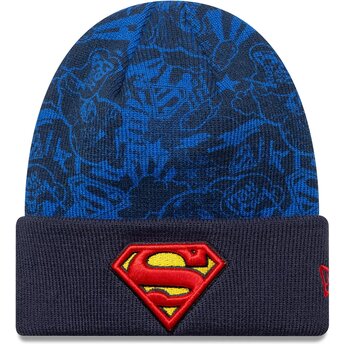 Gorro azul marinho para criança da Superman DC Comics da New Era
