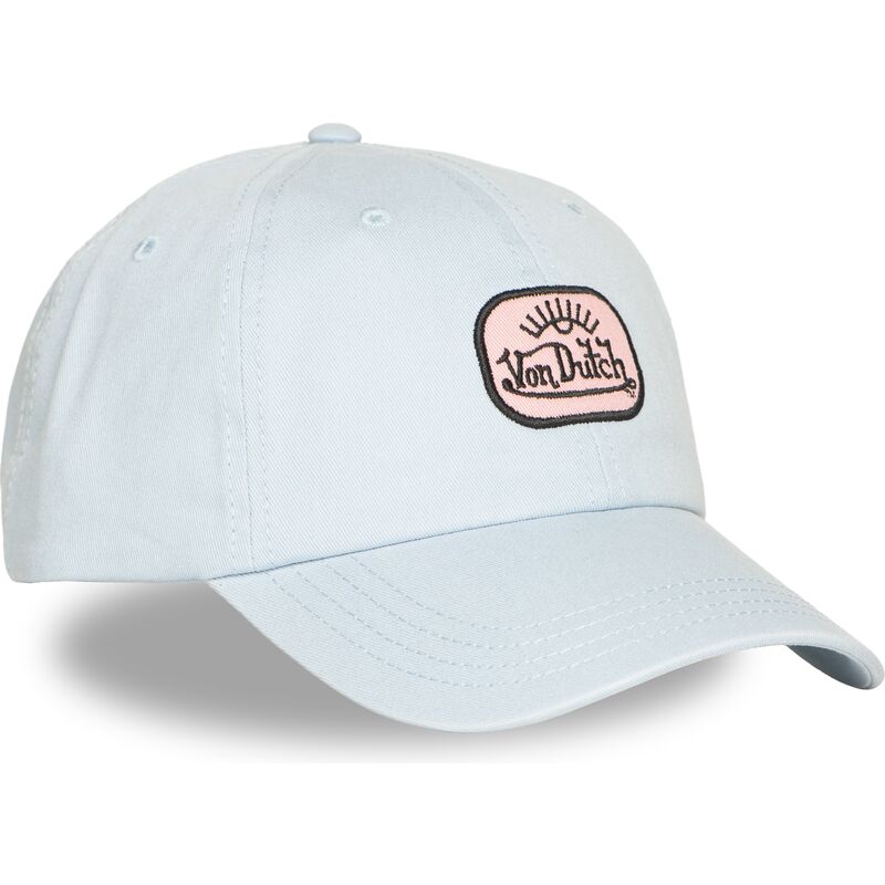 bone-curvo-azul-claro-ajustavel-log11-da-von-dutch