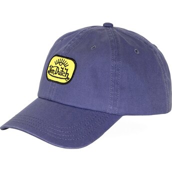 Boné curvo violeta ajustável LOG10 da Von Dutch