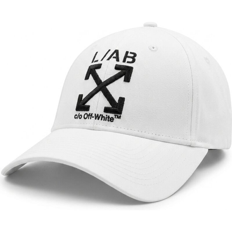 bone-curvo-branco-ajustavel-com-logo-preto-clamp-arrows-twill-da-l-ab-c-o-off-white