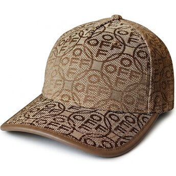 Boné curvo castanho ajustável Off Jacquard Canvas da L/AB c/o Off-White™