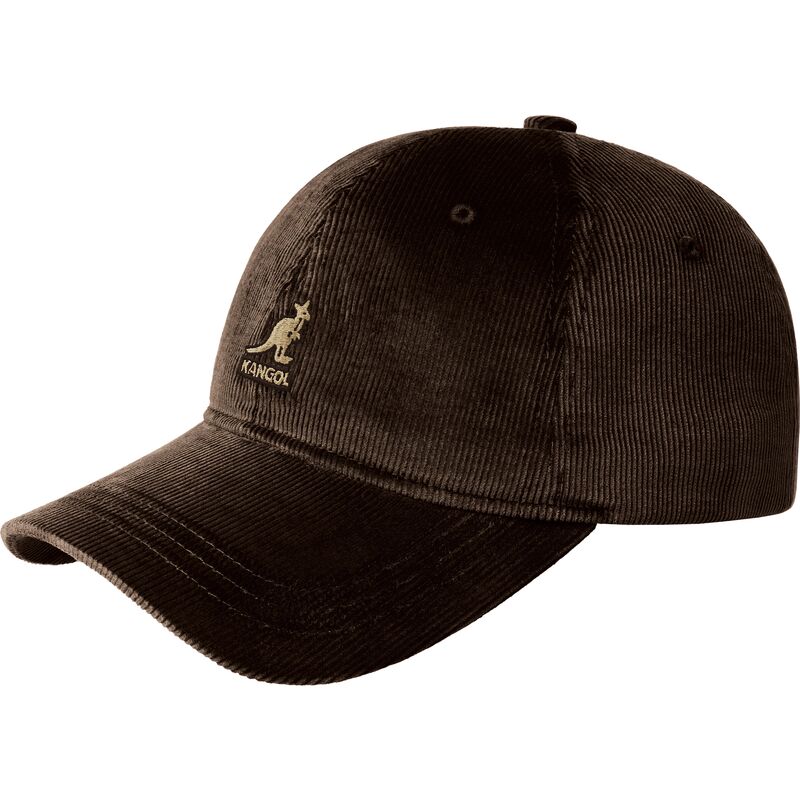 bone-curvo-castanho-ajustavel-cord-baseball-da-kangol